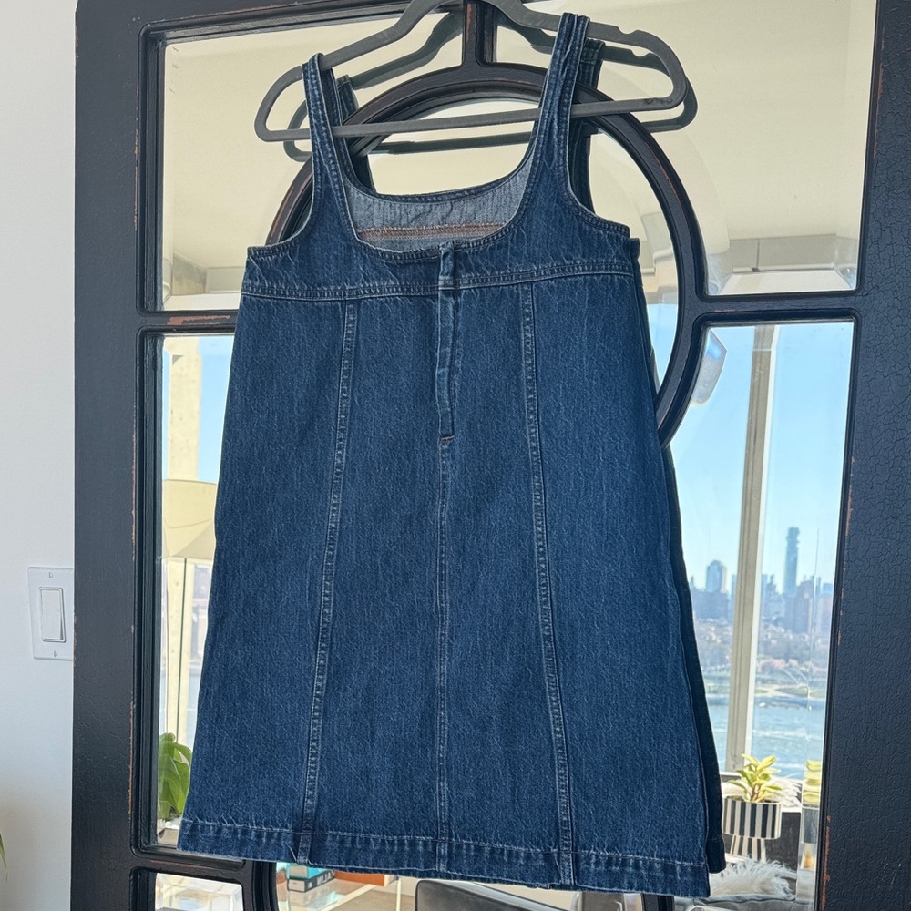 Madewell Light Blue Denim Pinafore - Picture 5 of 9